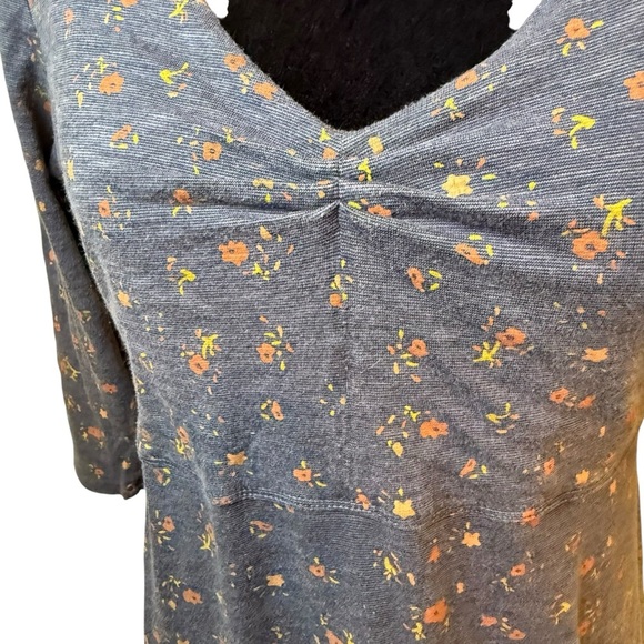 Toad&Co | Rosalind II Navy Floral Long Sleeve Dress | Sz M - Picture 4 of 11